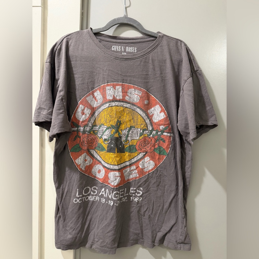 Graphic Band T-Shirt - Gray